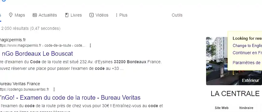 Permis auto Ecole à Bordeaux