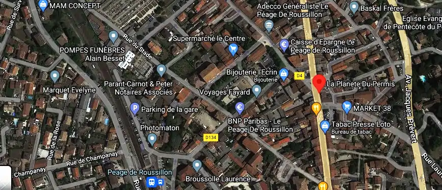 Permis auto Ecole à 38550 Le Péage-de-Roussillon