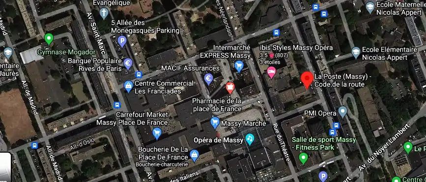 Permis auto Ecole à 91300 Massy