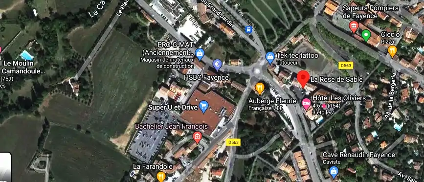 La Rose de Sable à Fayence