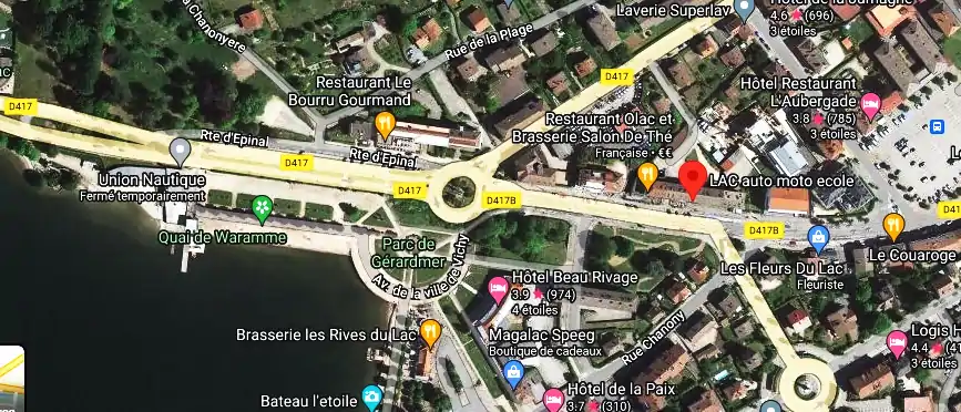 Permis auto Ecole à Gérardmer