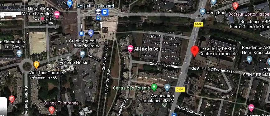 Permis auto Ecole à Noisiel