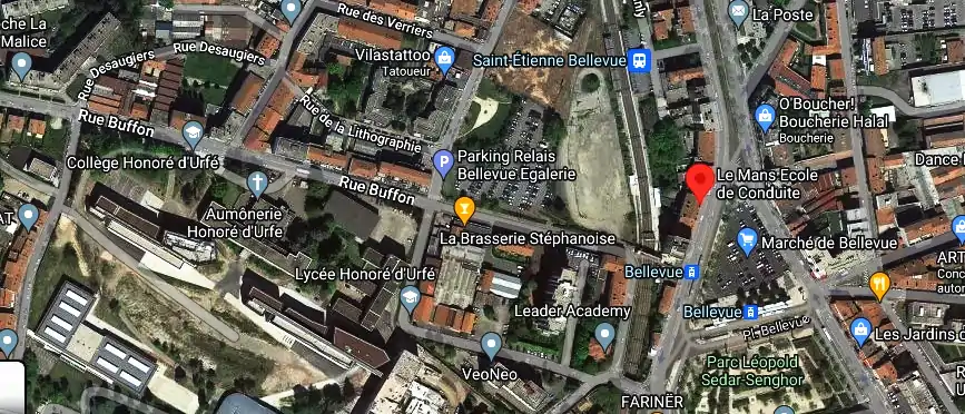 Permis auto Ecole à Saint-Étienne