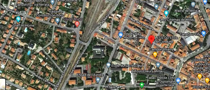 Permis auto Ecole à Millau