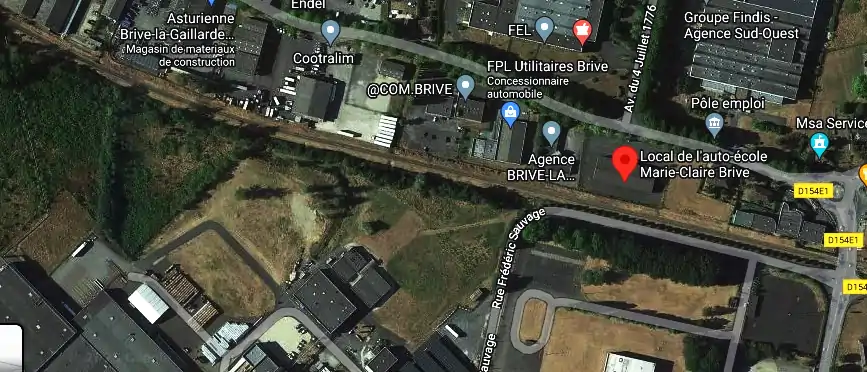 Local de l’auto-école Marie-Claire Brive à Brive-la-Gaillarde