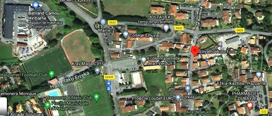 Permis auto Ecole à Hasparren