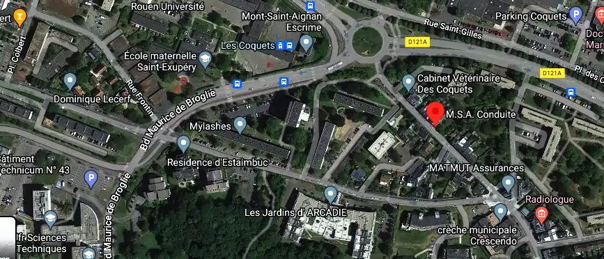 M.S.A. Conduite à Mont-Saint-Aignan