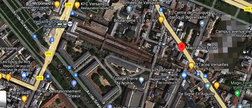 Permis auto Ecole à Versailles