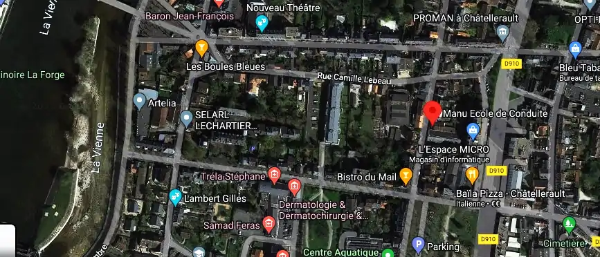 Permis auto Ecole à Châtellerault