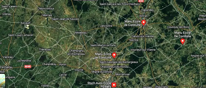 Permis auto Ecole à Pleumartin