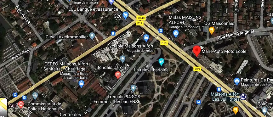 Permis auto Ecole à Maisons-Alfort