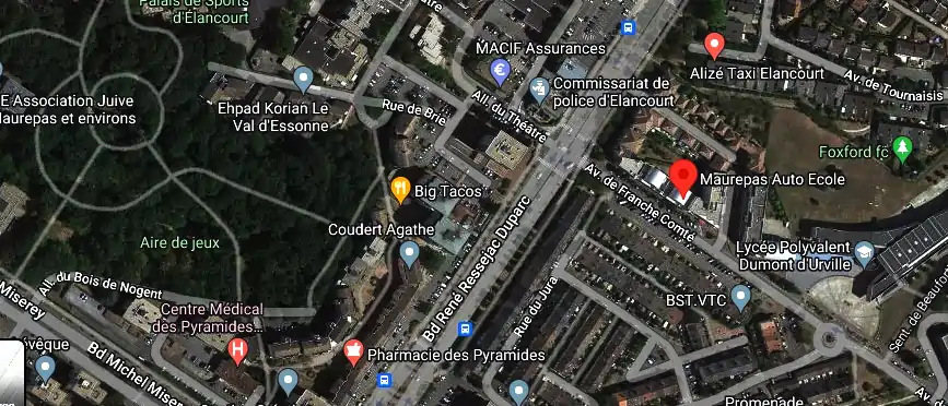 Permis auto Ecole à Maurepas