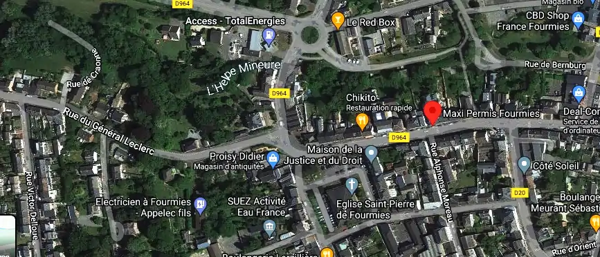 Permis auto Ecole à Fourmies