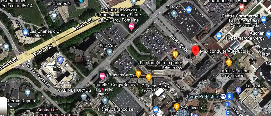 Permis auto Ecole à Cergy