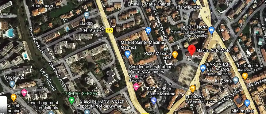 Permis auto Ecole à Sainte-Maxime