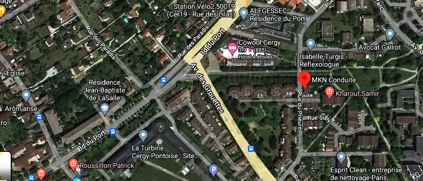 Permis auto Ecole à Cergy