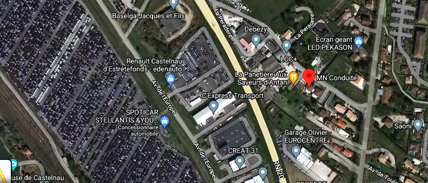 Permis auto Ecole à Castelnau-d'Estrétefonds