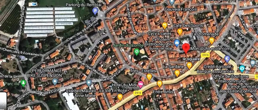 Permis auto Ecole à Ille-sur-Têt