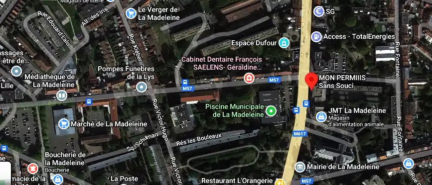 Permis auto Ecole à La Madeleine