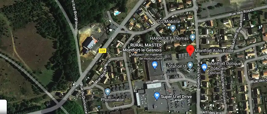 Permis auto Ecole à Montfort-le-Gesnois