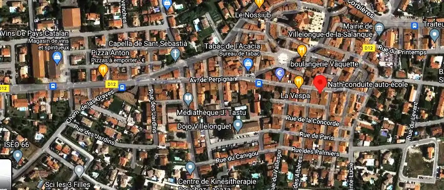 Permis auto Ecole à Villelongue-de-la-Salanque