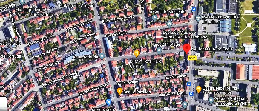 Permis auto Ecole à Reims