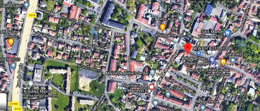 Permis auto Ecole à Villiers-le-Bel