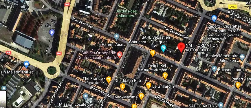 Permis auto Ecole à Vitry-le-François