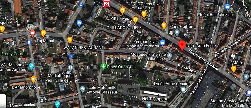 Permis auto Ecole à Lille