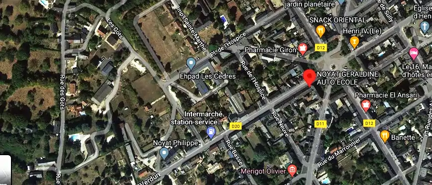 Permis auto Ecole à Henrichemont