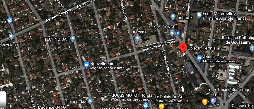 Permis auto Ecole à Goussainville