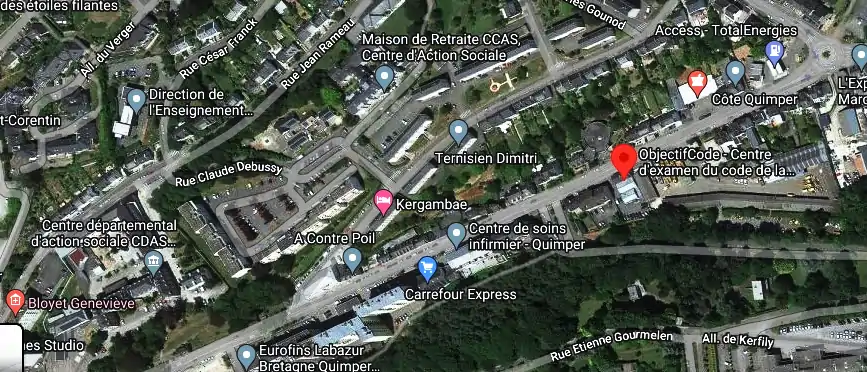 Permis auto Ecole à Quimper