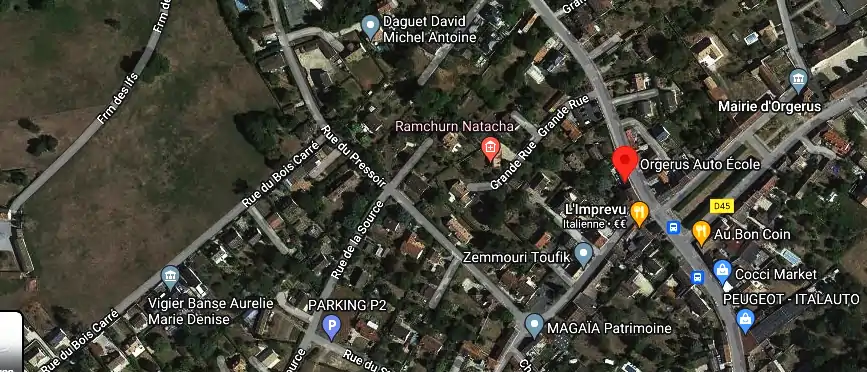 Permis auto Ecole à Orgerus