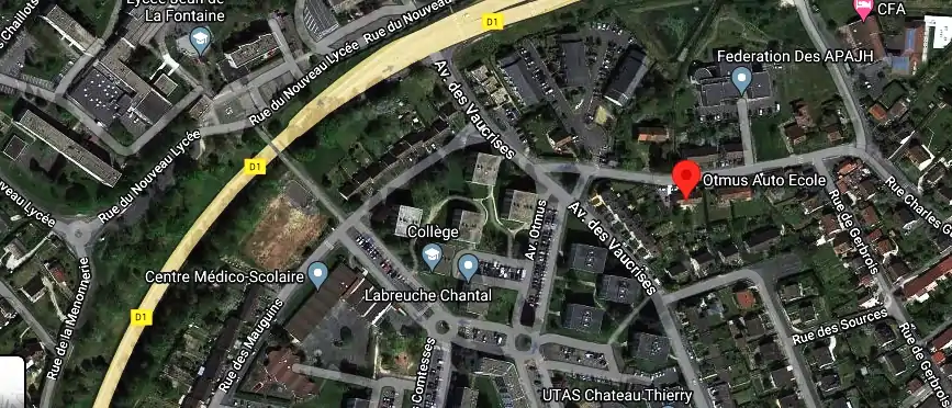 Permis auto Ecole à Château-Thierry