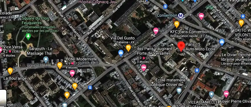 Permis auto Ecole à Paris