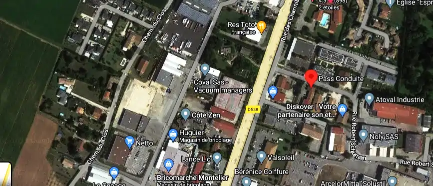 Permis auto Ecole à Montélier