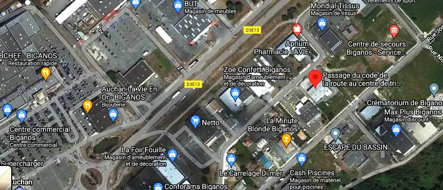 Permis auto Ecole à Biganos