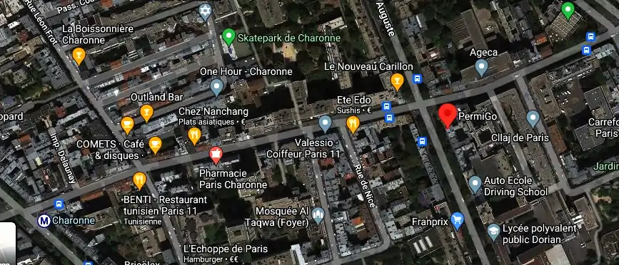 Permis auto Ecole à Paris