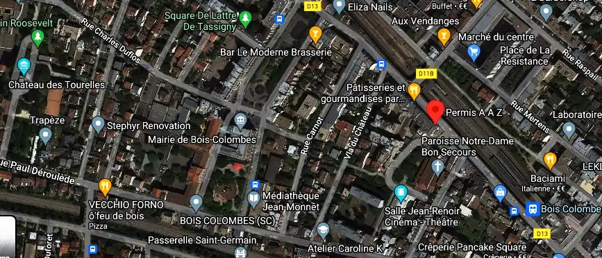 Permis auto Ecole à Bois-Colombes