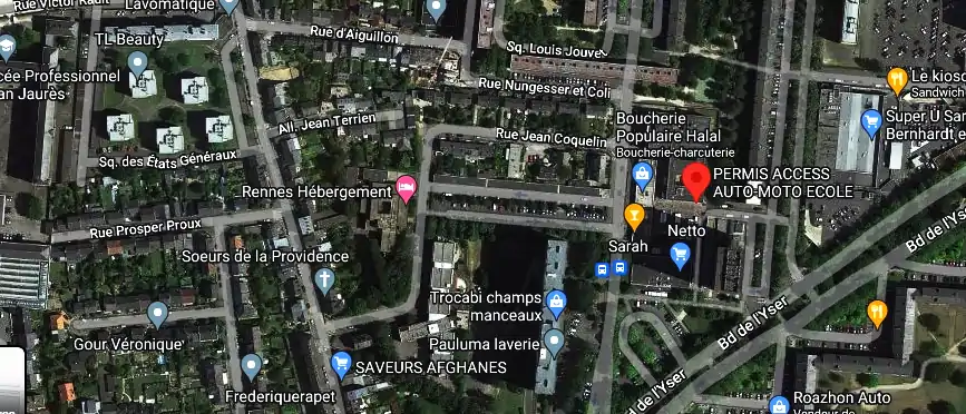 Permis auto Ecole à Rennes