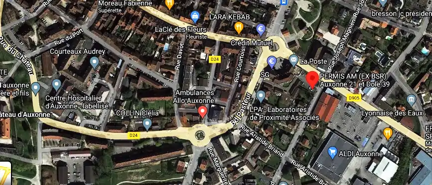 Permis auto Ecole à Auxonne