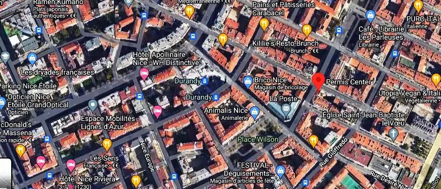 Permis auto Ecole à Nice