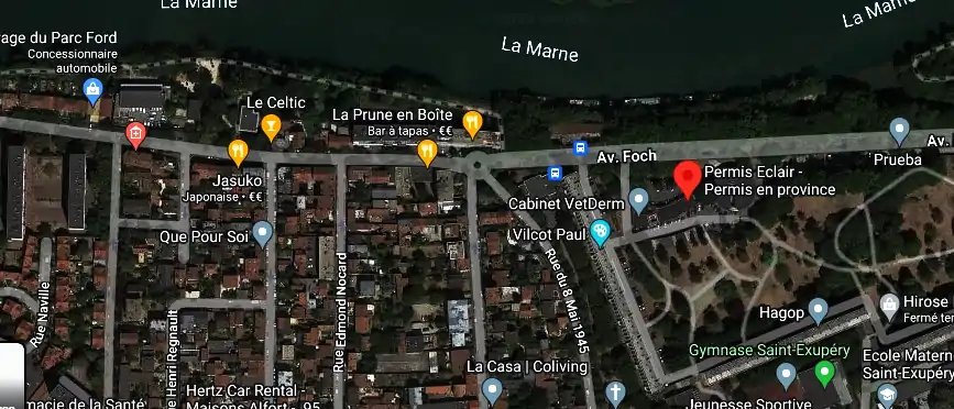 Permis auto Ecole à Maisons-Alfort