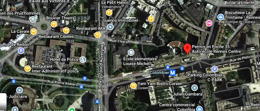 Permis auto Ecole à Rennes