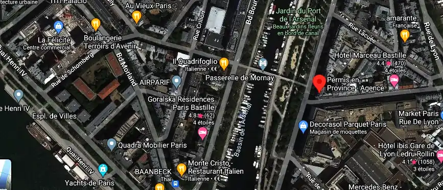 Permis auto Ecole à Paris