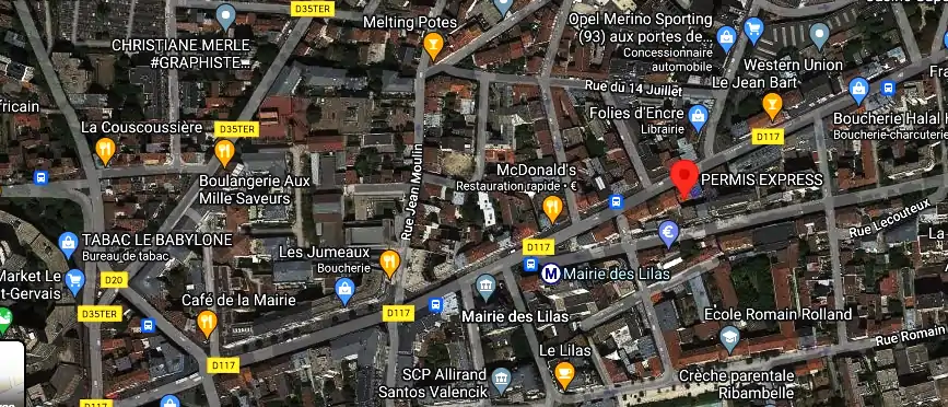 Permis auto Ecole à Les Lilas