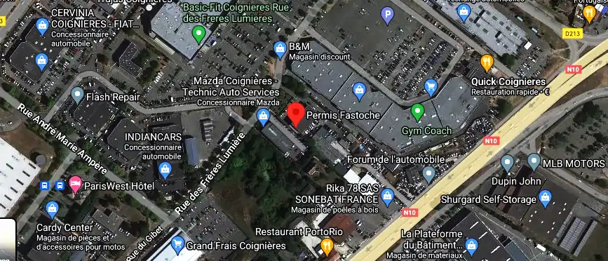 Permis auto Ecole à Coignières