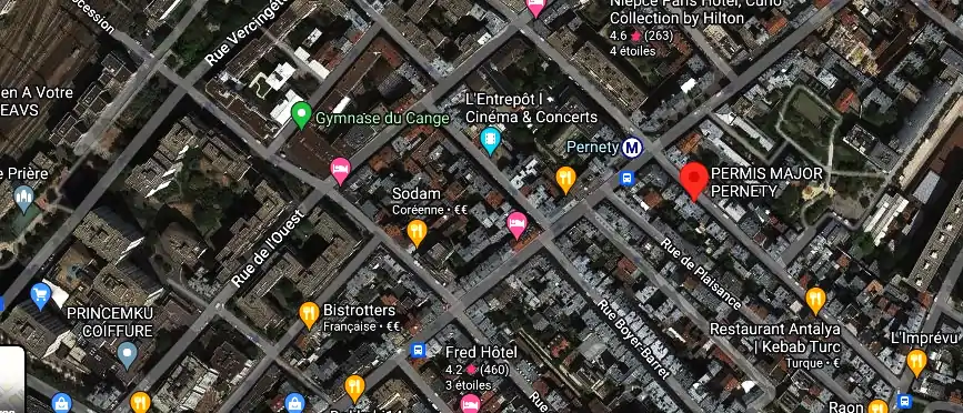 Permis auto Ecole à Paris