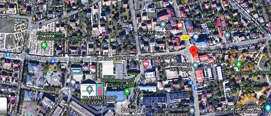 Permis auto Ecole à Chanteloup-les-Vignes