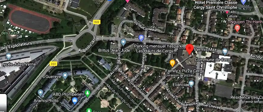 Permis auto Ecole à Cergy